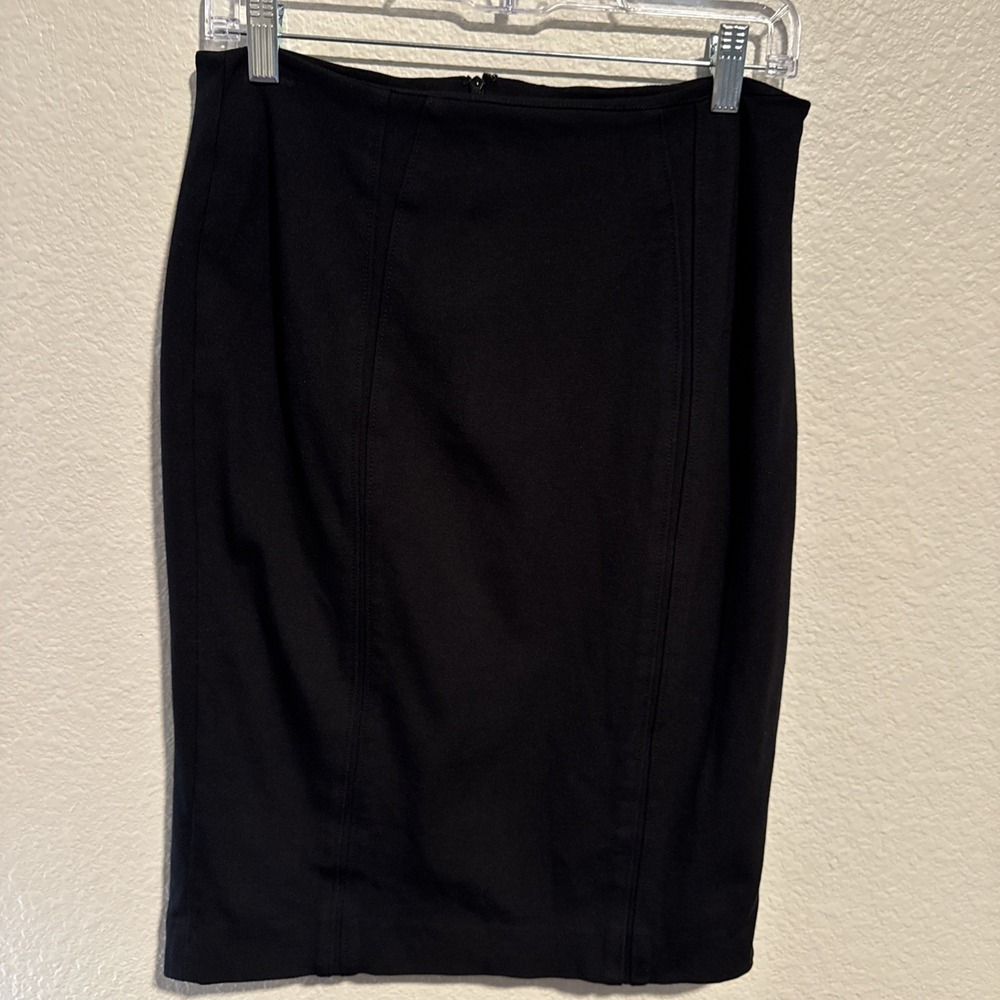 WHITE HOUSE BLACK MARKET Black Pencil Skirt  Size 6 WHBM Sexy